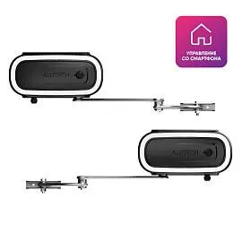 Smart привод ALUTECH Twisto TW‑4000KIT‑N‑Sm для распашных ворот с модулем Wi‑fi